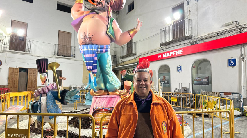 Andoni León, alcalde de Pedralba