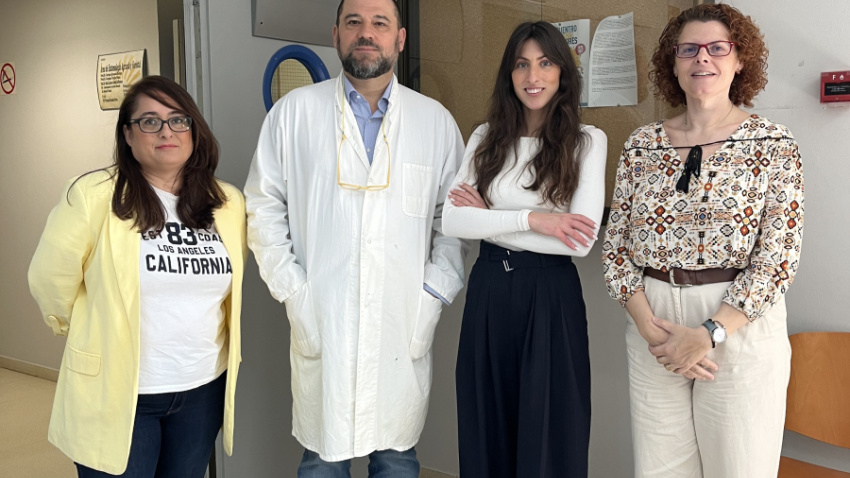 María José García del Rosal, Enrique Quesada Moraga, Fátima Rueda Maíllo e Inmaculada Garrido Jurado