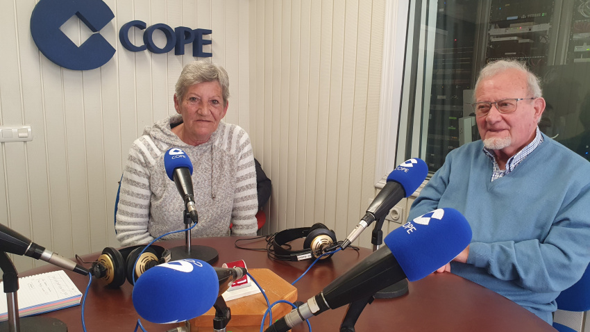 Celia Lombardero y Ramón Sanjurjo en Cope