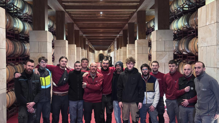 Intercambio de conocimientos entre franceses y riojanos