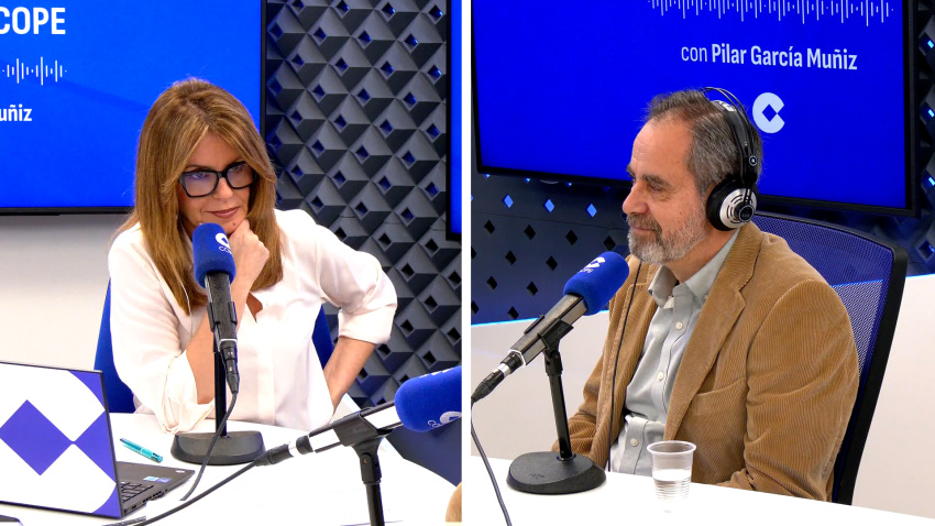 Pilar García Muñiz con Ricardo Martino, pediatra y jefe de la Unidad de Cuidados Paliativos del Hospital Niño Jesús de Madrid