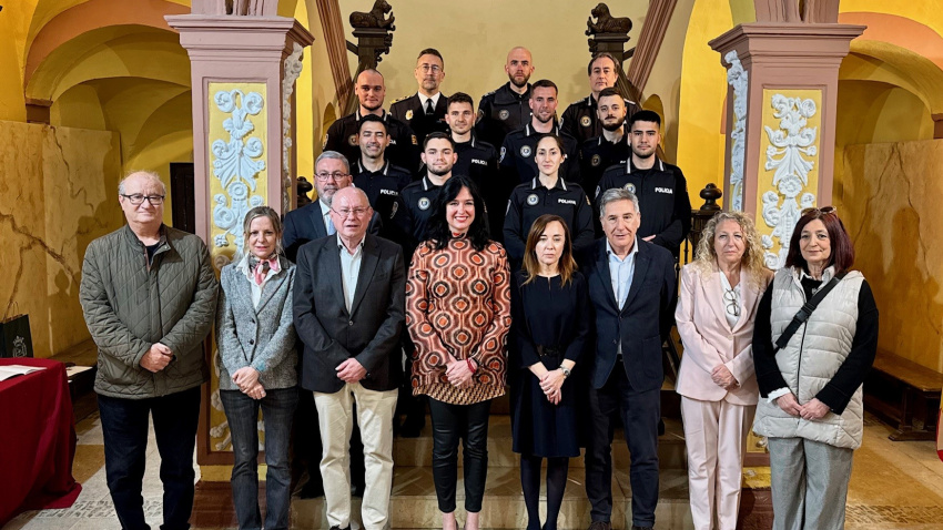 Policías locales Huesca