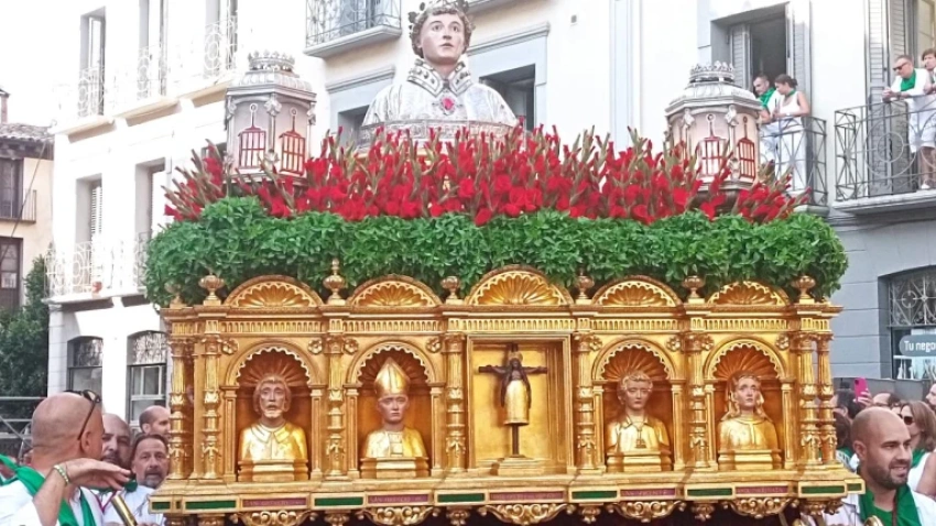 San Lorenzo, patrón de Huesca