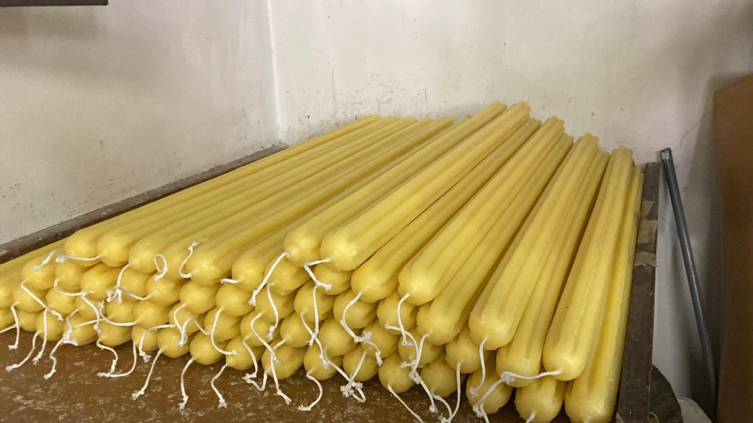 Cirio especial de la cerería La Real