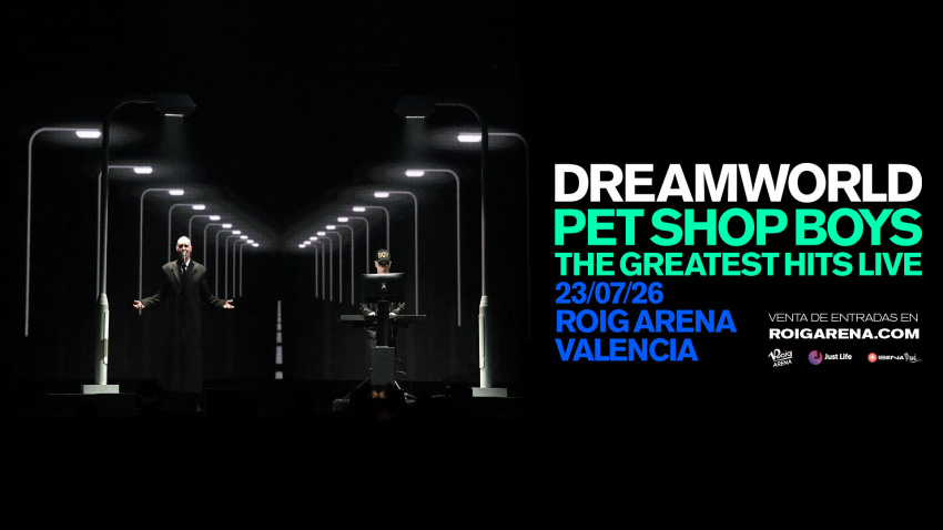 Cartel Concierto Pet Shop Boys - Roig Arena
