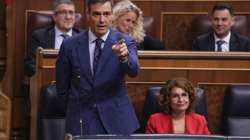 El presidente del Gobierno, Pedro Sánchez