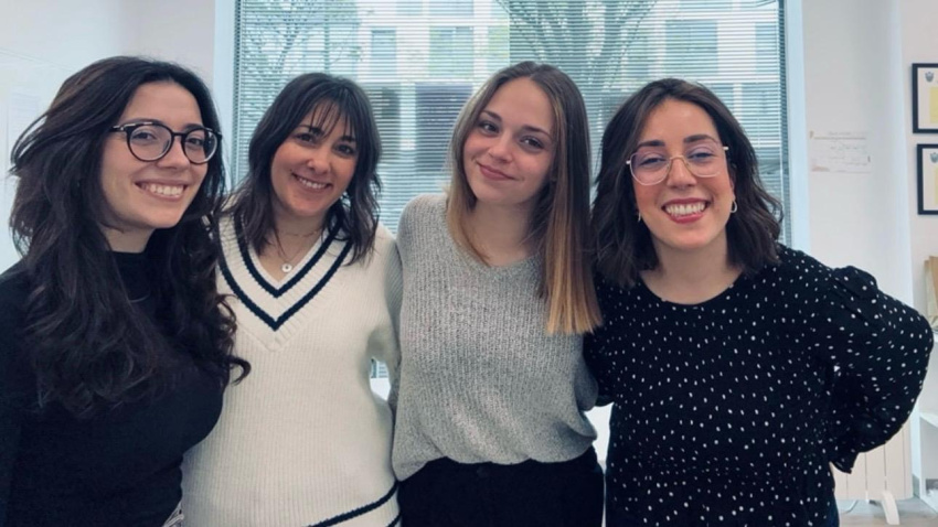 Parte del equipo de la asociación ELA CyL