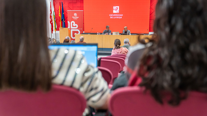 Presentación del informe FOESSA en la Universidad de La Rioja