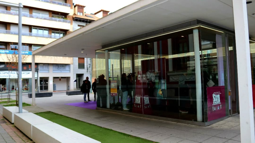 Punto de información de la Semana Santa en Palencia