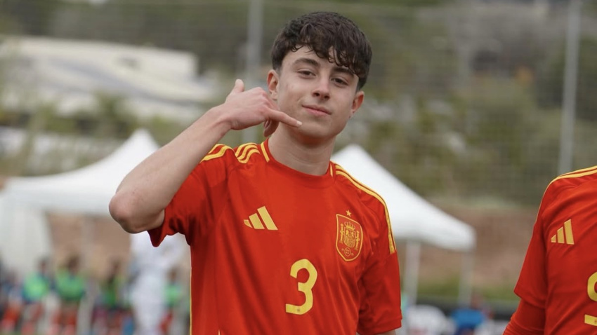 Marc Santos, internacional Sub-16 con España