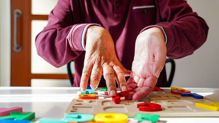 Persona enferma de ELA