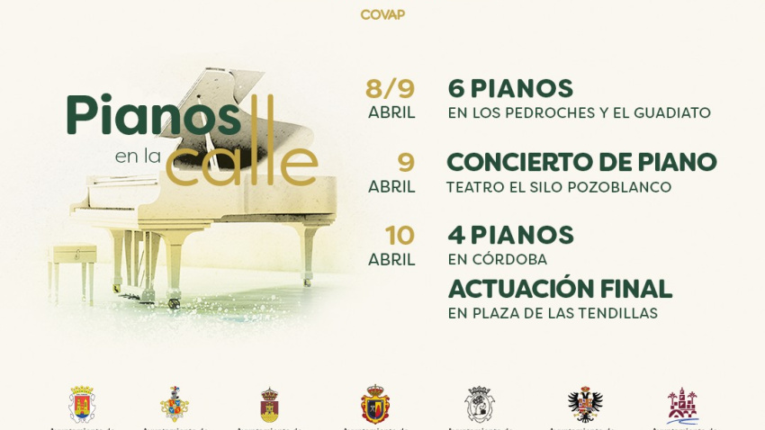 Programación de "Pianos en la calle"