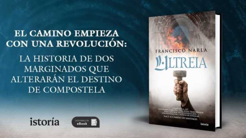 Portada de Ultreia, última obra de Francisco Narla