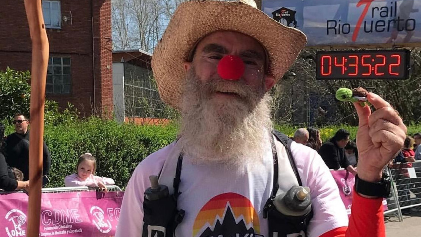 Mario Yllera corre cada año 25.000 kilómetros a favor de los niños con cáncer y otras enfermedades