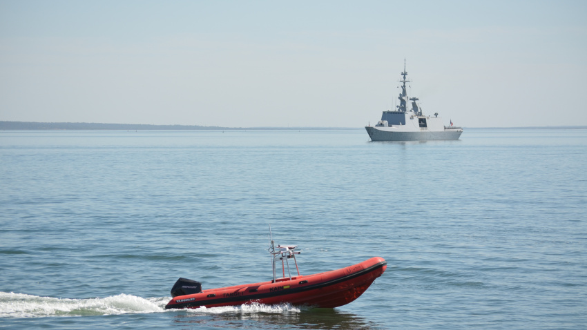 Kain, uno de los modelos de barcos no tripulados de UTEK.