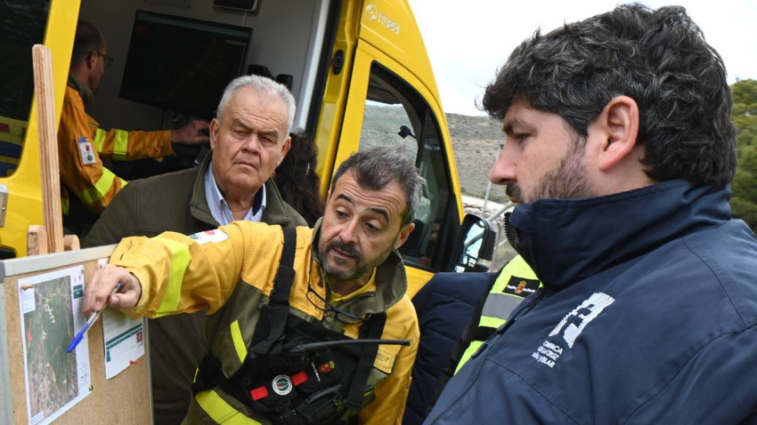 López Miras en Sierra Espuña
