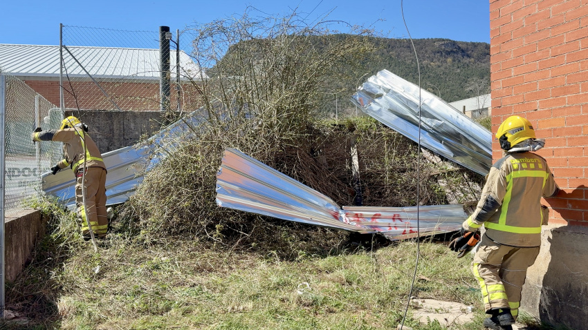 La mayoría de las actuaciones de los Bombers, concretamente 584 de 778, se han concentrado en la Región de Emergencias de Girona.