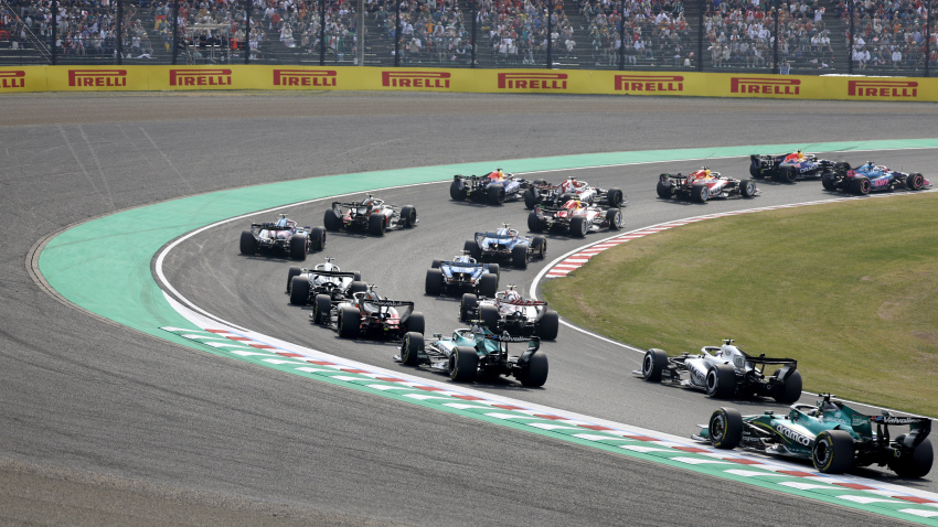 Imagen del GP de Japón de Fórmula 1