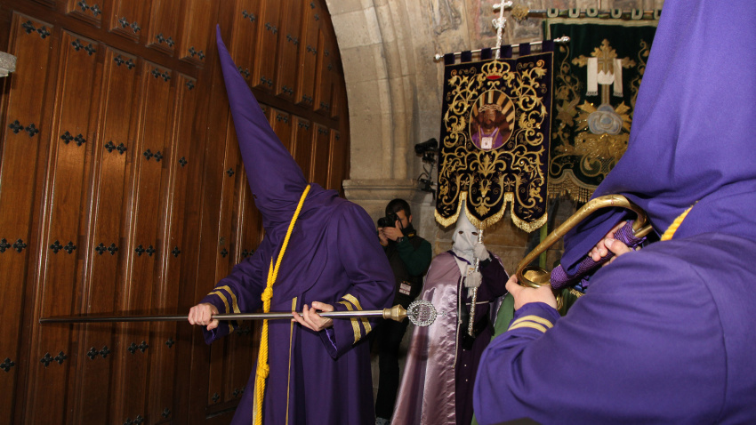 Procesión del Prendimiento en la Semana Santa de Palencia