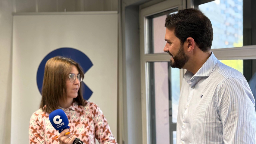 Sánchez Cotrina en la emisora de COPE Cáceres
