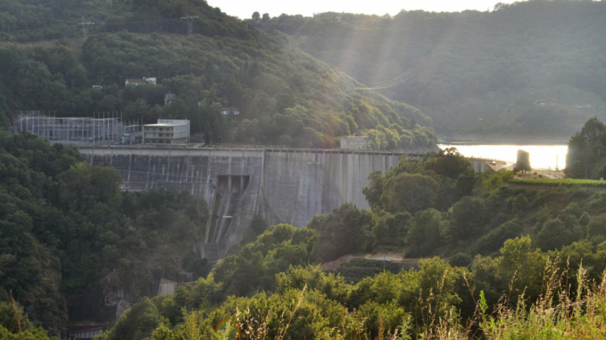 El accidente se produjo en las inmediaciones del embalse de Belesar