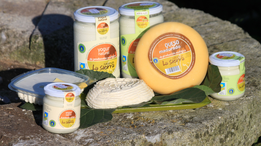 Productos lácteos Granja La Sierra