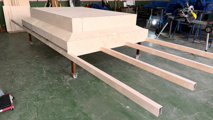 Trono de la hermandad de la Santa Vera Cruz de Gijón estrena en 2026