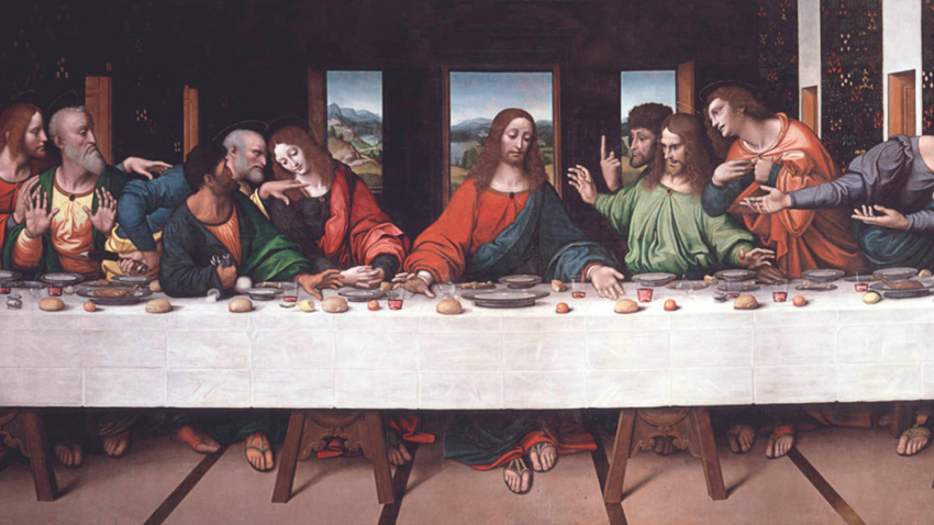 La última cena de Leonardo da Vinci