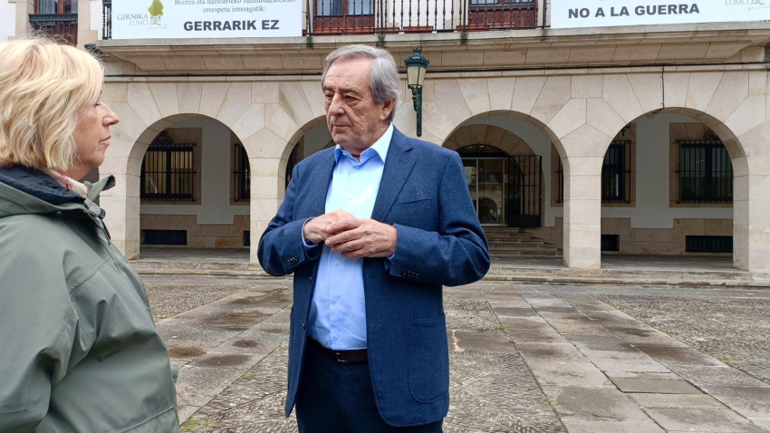 Jose María Gorroño, alcalde de Gernika
