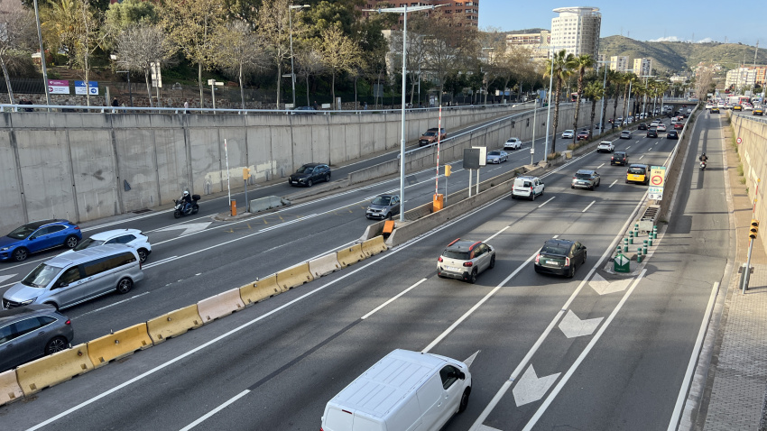 Trànsit despliega 100 kilómetros de carriles adicionales para la gran salida de Semana Santa