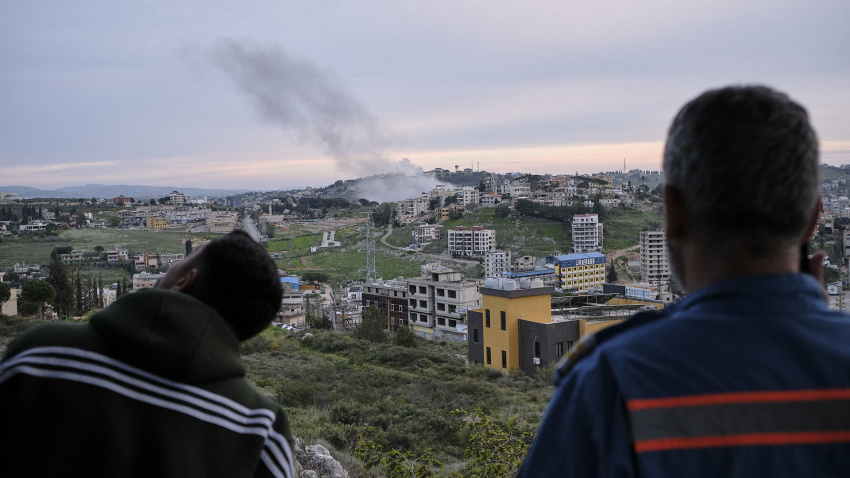 La organización Ambulancias Nabatieh opera sin descanso en la ciudad de Nabatieh, en el sur de Líbano