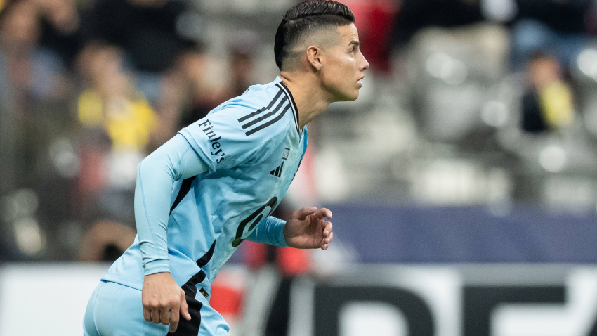 James Rodríguez milita en las filas del Minnesota United's