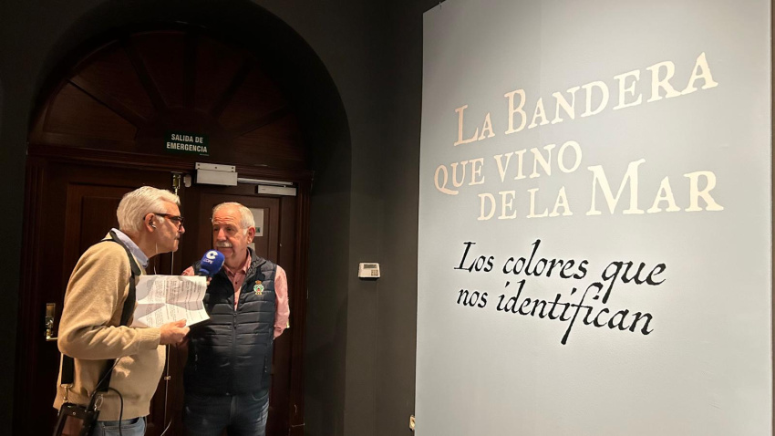 Fernando de Haro durante la entrevista