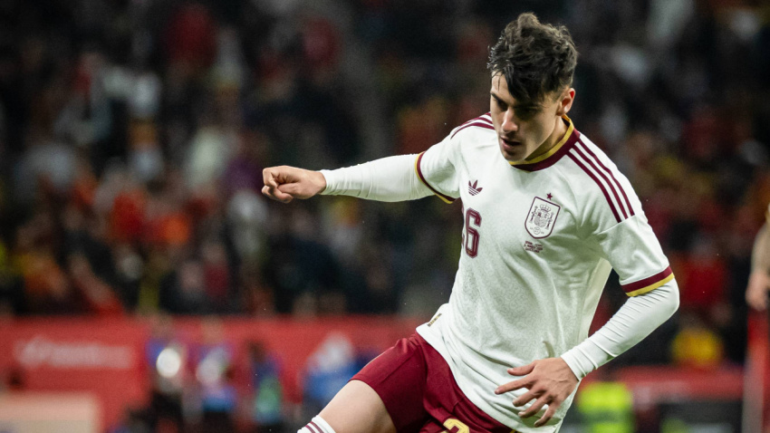 Ander Barrenetxea debutó en el último parón internacional con la Selección Española.