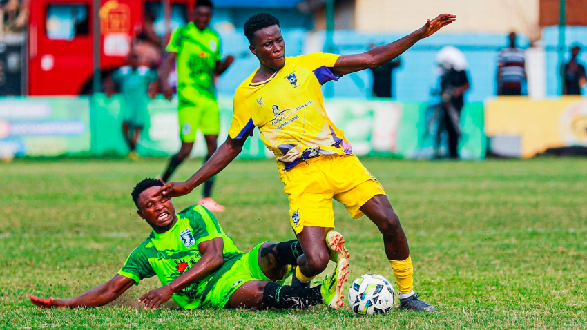 Fotografía del partido entre Bechem United y Medeama Sporting