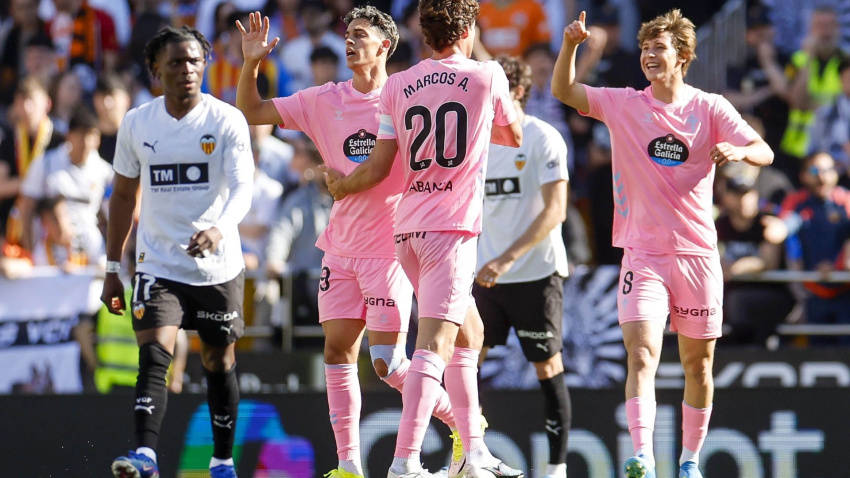 El Celta fue muy superior en la segunda parte