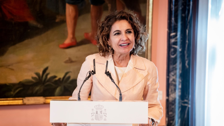 La ministra de Hacienda, María Jesús Montero