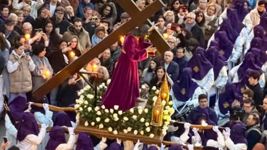 Procesión del Viernes Santo en San Sebastián