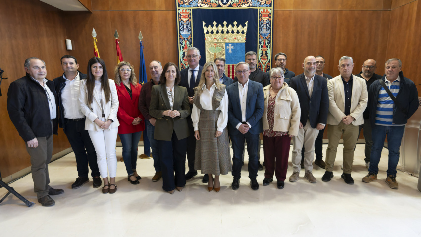 Reunión mantenida en Teruel sobre el Nudo Mudéjar