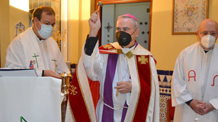 Bendición del Hogar San Carlos de Málaga