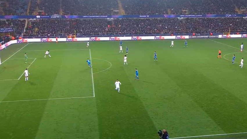 La mano pitada en el Brujas-Aston Villa