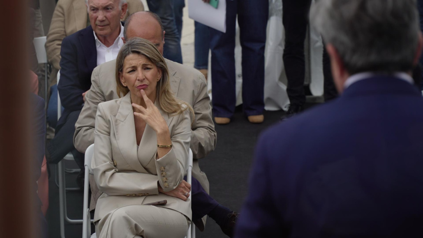 Yolanda Díaz en A Coruña