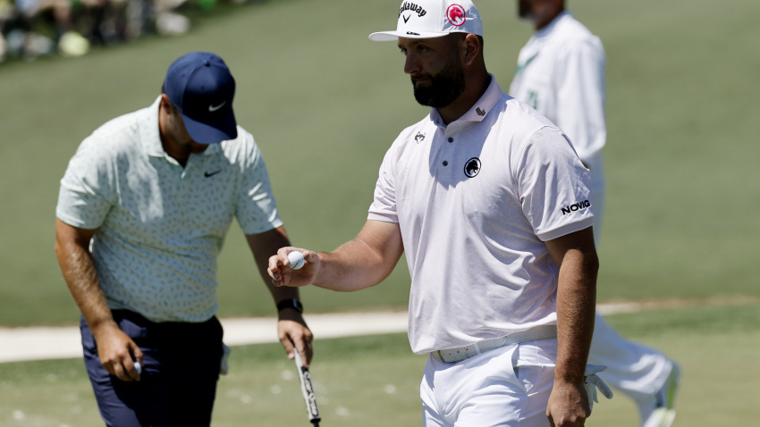 Jon Rahm salió con un +6 del primer día en Augusta y se complica mucho el torneo.