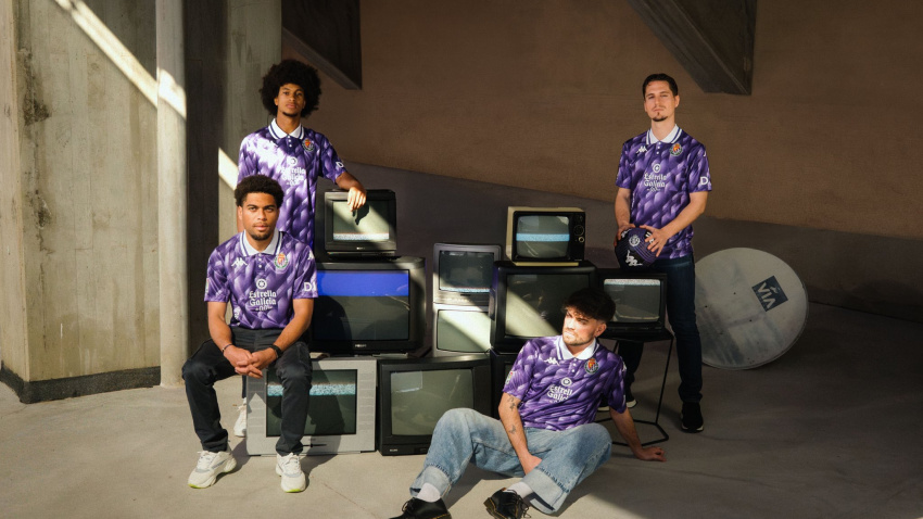 La camiseta retro del Valladolid