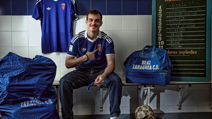 La camiseta retro del Zaragoza