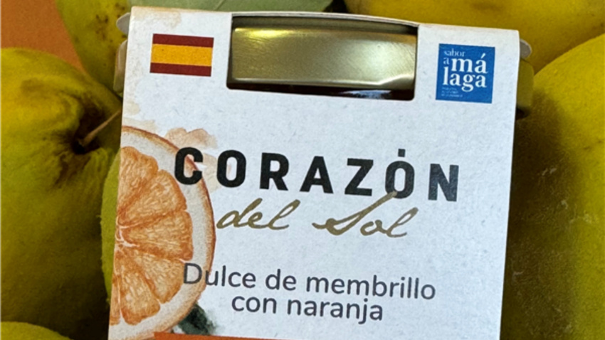 Dulce de membrillo con naranja