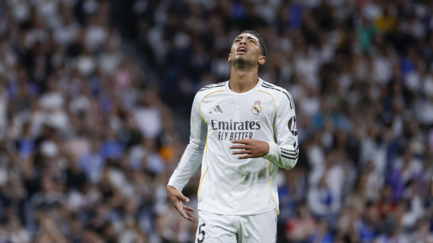 Bellingham, durante el Real Madrid-Girona