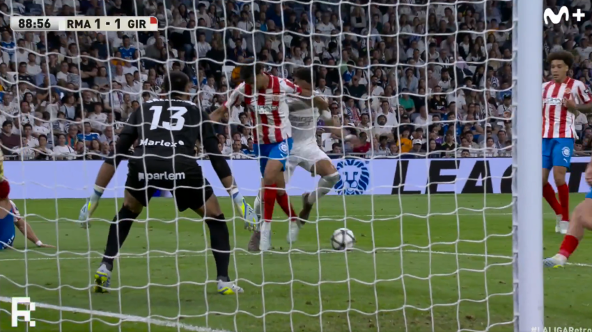 Penalti no pitado a Mbappé en el Real Madrid - Girona