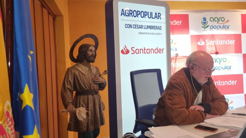 César Lumbreras, en Agropopular