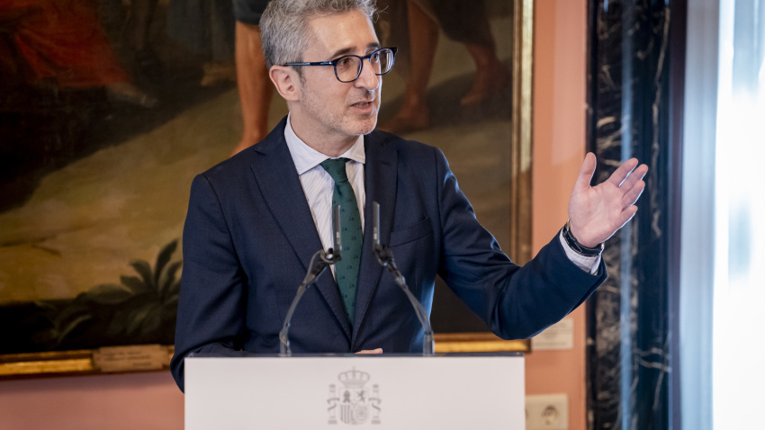 El ministro de Hacienda, Arcadi España